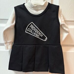 Providence College Kids Black Cheerleading Dress